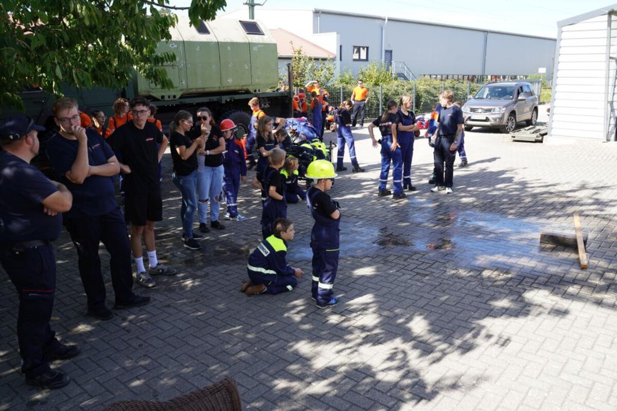 Jubiläumslauf Jugendfeuerwehr